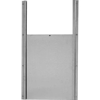 Velká dvířka 362x500 pro automatický otevírač kurníku, hliníkové ližiny, hliníková dvířka