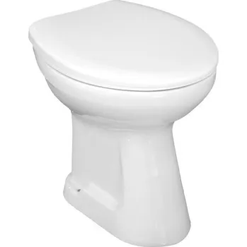 WC sada Samostatně stojící klozet, středně vertikální odpad Sam Bílá H8212270000001