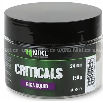 Nikl - Criticals boilie Giga Squid 20 mm 150 g