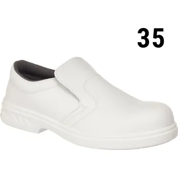 Pracovní obuv G.Gastro STEELITE | Safety Slippers S2 Steel Toe Cap Slip-Resistant – White - EU 35