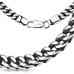Šperky4U Pánský ocelový řetěz, tl. 6 mm, délka 60 cm - OPE1070-060-60