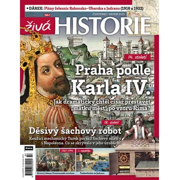 Časopis Živá historie 7-8/2023 - Praha podle Karla IV.