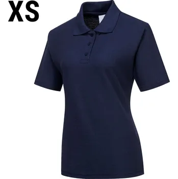 Dámské tričko G.Gastro Ladies' Uniform Polo Shirt – Navy - Size XS - Short Sleeve - 65/35 Polycotton
