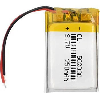 Li-Pol baterie 250mAh, 3.7V, 502030