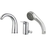 KASIOPEA tříprvková baterie na okraj vany, chrom 1107-30