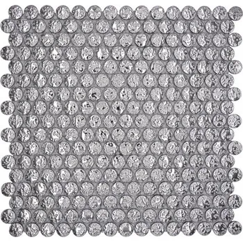 Obklad Keramická mozaika Style stříbrná 31,5 x 31 cm SB97