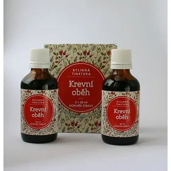 Přírodní produkt Ondřej Ullrich KREVNÍ OBĚH - BYLINNÁ TINKTURA 2X50ML