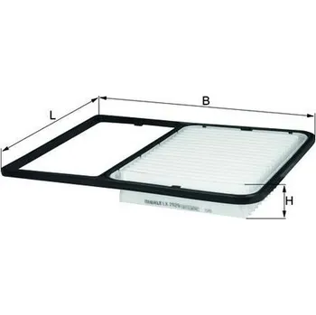 Vzduchový filtr Vzduchový filtr MAHLE LX 2029