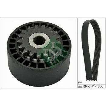 Sada žebrovaných klínových řemenů INA 529 0172 10