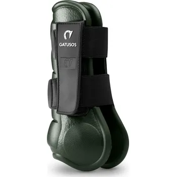 Ochrana nohy a ocasu GATUSOS Kamaše přední Deluxe GATUSOS, pár, khaki L