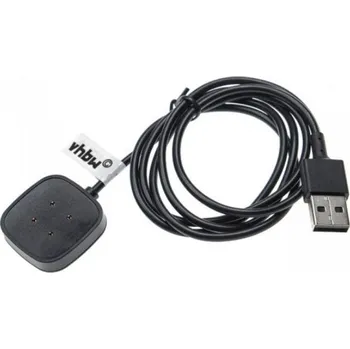 Příslušenství k chytrým hodinkám TopTechnology Nabíječka pro chytré hodinky Fitbit Versa 3, Fitbit Sense - neoriginální, magnetická s konektorem USB