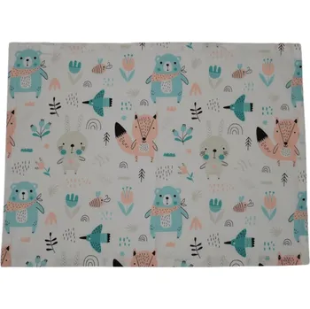 Papírový ubrousek Šatoli.cz Bavlněný ubrousek na svačinu zvířátka