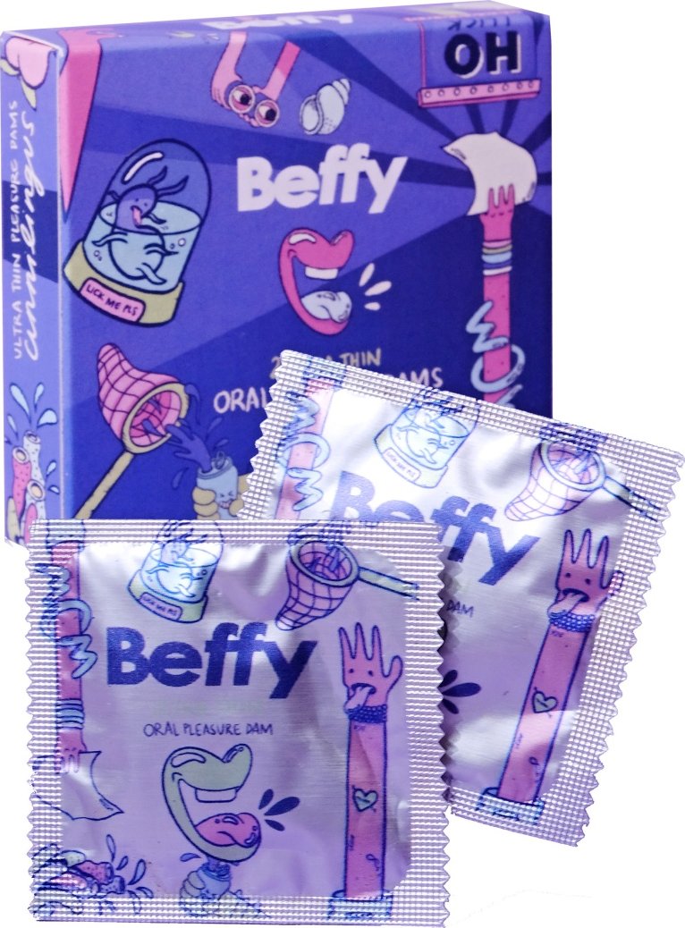 Orální roušky Beffy 2 ks - s kupónem KUP15 cena 246 Kč + extra diskrétní expedice