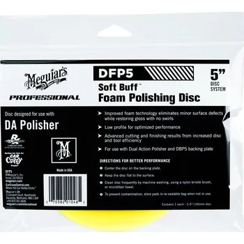 Autovosk Meguiars Soft Buff Foam Polishing Disc 5" - lešticí kotouč pro DA leštičku (střední), 5palcový