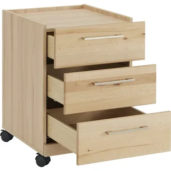 Zásuvkový kontejner Kontejner na kolečkách Berlin - Jádrový buk masiv BERLIN-KANC21