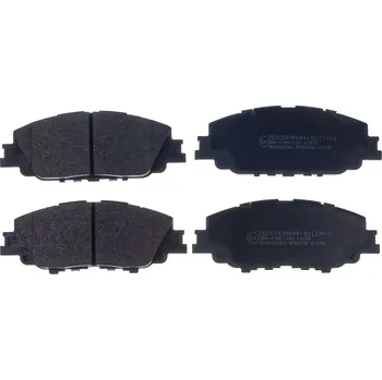 Brzdový systém Sada brzdových destiček, kotoučová brzda DENCKERMANN B111464