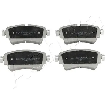 Brzdová destička Sada brzdových destiček, kotoučová brzda ASHIKA GROUP 51-00-0910