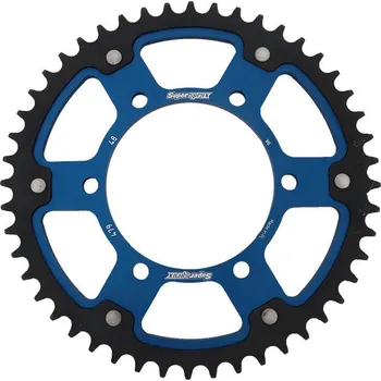 Řetězová sada pro motocykl Řetězová rozeta SUPERSPROX STEALTH RST-479:48-BLU modrá 48 zubů, 530