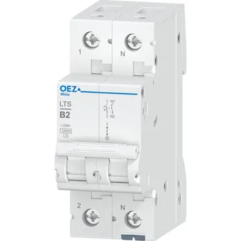 Elektroinstalační materiál Jistič LTS-2B-1N /OEZ:43292/