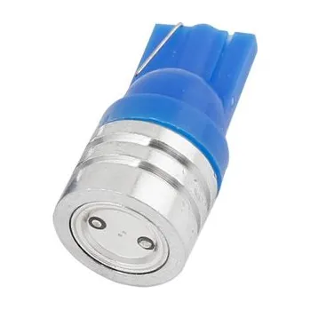 Autožárovka 1W LED patice T10, W5W - Modrá