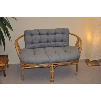 Podsedák Axin Trading s.r.o. Polstr na lavici Bahama šedý melír