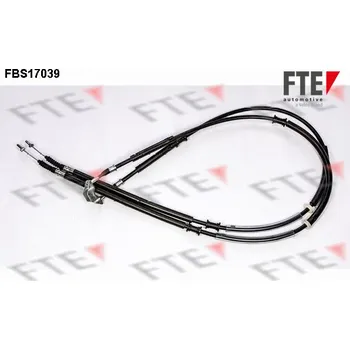 Lanko parkovací brzdy Tažné lanko, parkovací brzda FTE 9250430
