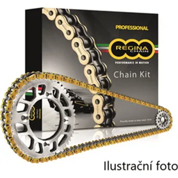 Řetězová sada pro motocykl Řetězová sada Regina Betamotor 400 RR 2005 - 2009 zlatá EB-ORO