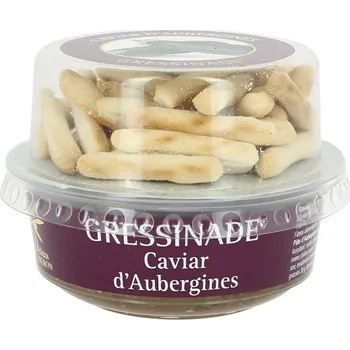 Meditea Gressinade - křupavé tyčinky a lilkový kaviár 150g