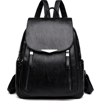 Kabelka Dámský batoh s motivem kůže Barva: Černá