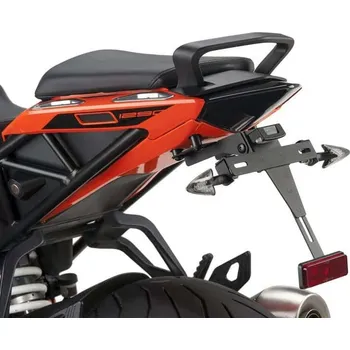 Držák SPZ Nastavitelný držák SPZ PUIG 8728N černý