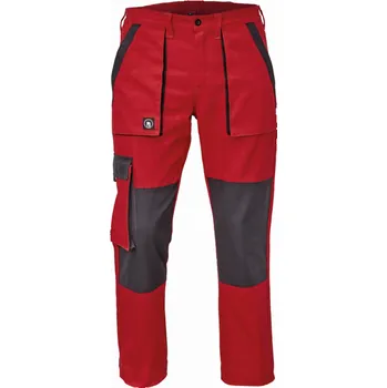 montérky Cerva MAX NEO kalhoty červené 58