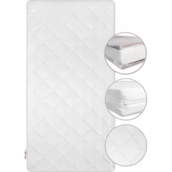 Matrace Matrace do dětské postele kokos/pěna/kokos 160x90x10cm, Baby Nellys, Rozměry 160x90