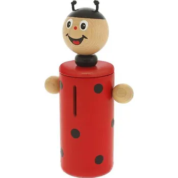 Dřevěná hračka Beruška - kasička