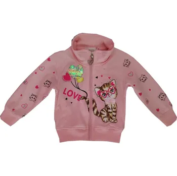 Kojenecká mikina Kugo MM1235 - broskvová Barva: Broskvová, Velikost: 68