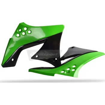 Spoilery chladiče POLISPORT (pár) zelená 05/černá 8412800001