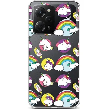 Pouzdro na mobilní telefon Kryt Xiaomi Poco X5 Pro 5G Chunky Unicorns (obal neboli pouzdro na Xiaomi Poco X5 Pro 5G)