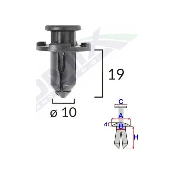 Oprava karosérie Romix Rozšiřující zástrčka C70195