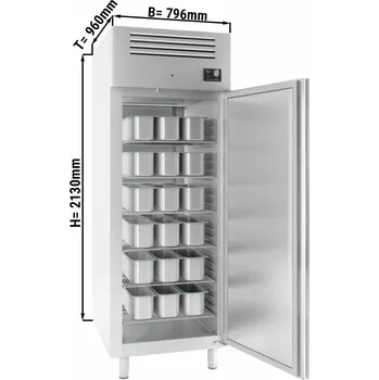 Lednice G.Gastro Lednice (EN 80x60) - s 1 dveřmi