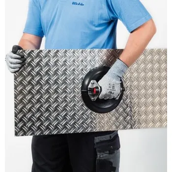 BOHLE Veribor vakuový nosič skla s pumpou, 220 mm, 80 kg