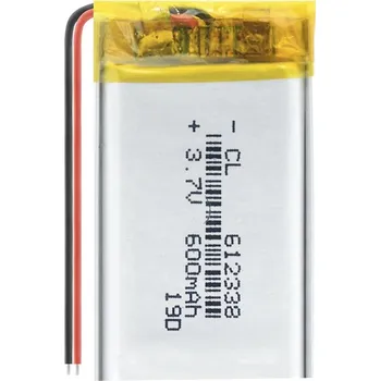 Li-Pol baterie 550mAh, 3.7V, 612338