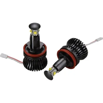 Autožárovka Angel Eyes Marker, 20W Cree LED, pár - Bílá (E92, E93, E70, E82, E87, M3)