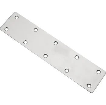 Stavební materiál Onpira Plochá nerezová obdélníková spojka Rozměr: 50x225 mm
