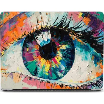 Pouzdro na mobilní telefon Plastový ochranný obal pro Apple MacBook Air 15,3" (2023, M2) - Eye