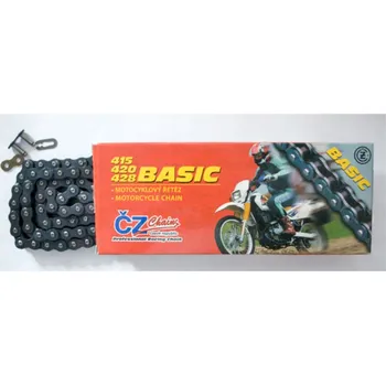 Motodíl CZ hnací řetěz 420 BASIC (420S) (140 článků) (19,0 KN) + spona (CZ hnací řetěz 420 BASIC (420S) (140 článků) (19,0 KN) + spona)