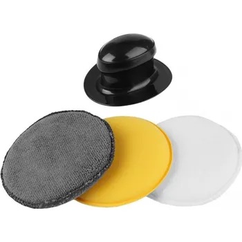 Houby na leštění z mikrofáze 12,5 x 2 cm, 3 ks.