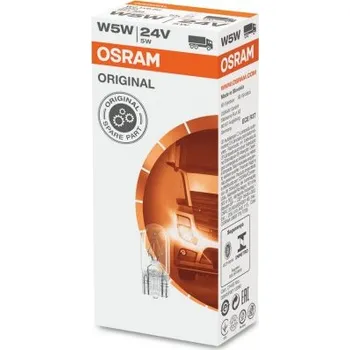 Autožárovka žárovka 24V 5W W2,1x9,5d OSRAM
