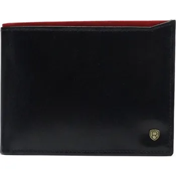 Módní doplněk Peněženka Rovicky N992-RVT RFID - černá + červená