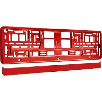 rámeček pod SPZ Červená metalíza