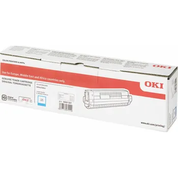 OKI toner 46861307 azurový originál (46861307)