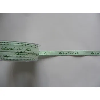 Stuha stužka natural zelená